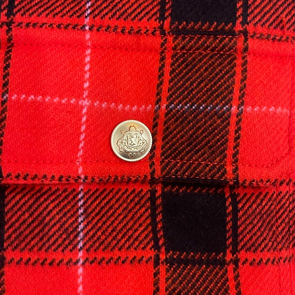 J Crew Buffalo Plaid Cropped Jacket - Picture 4 of 7
